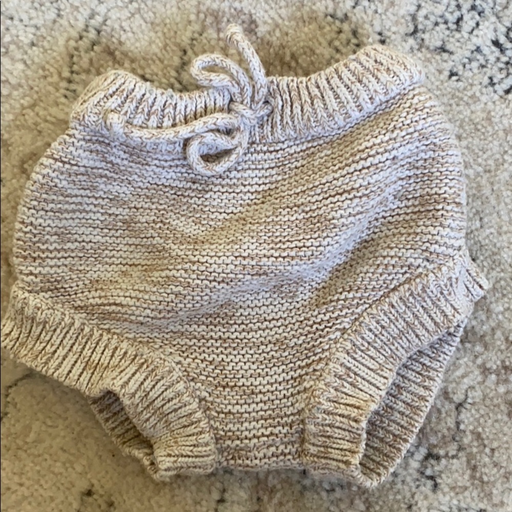 Liilu knitted bow tie bloomers